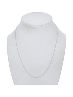 Vintage Sterling Silver 925 Cable Chain Necklace 18"
